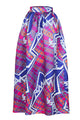 Sexy Stylish Diagram Block African Print Maxi Skirt