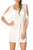 Sexy White Breezy Basic Convertible Cold Shoulder Tunic Cover-Up
