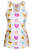 Sexy White Fashion Emoji Print Vest