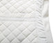 Sexy White Quilted High Neck Cotton Jacket