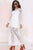 Sexy White Reverse Lace Lady Maxi Dress