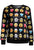 Sexy Women Pullover Emoji Print Sweatshirt