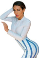 Startlet Blue Long Sleeve Bandage Dress