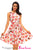 The 50s Cream Cupcake Tea Swing Vintage Dress