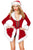 Two Piece Chic Velvet Santa Costume