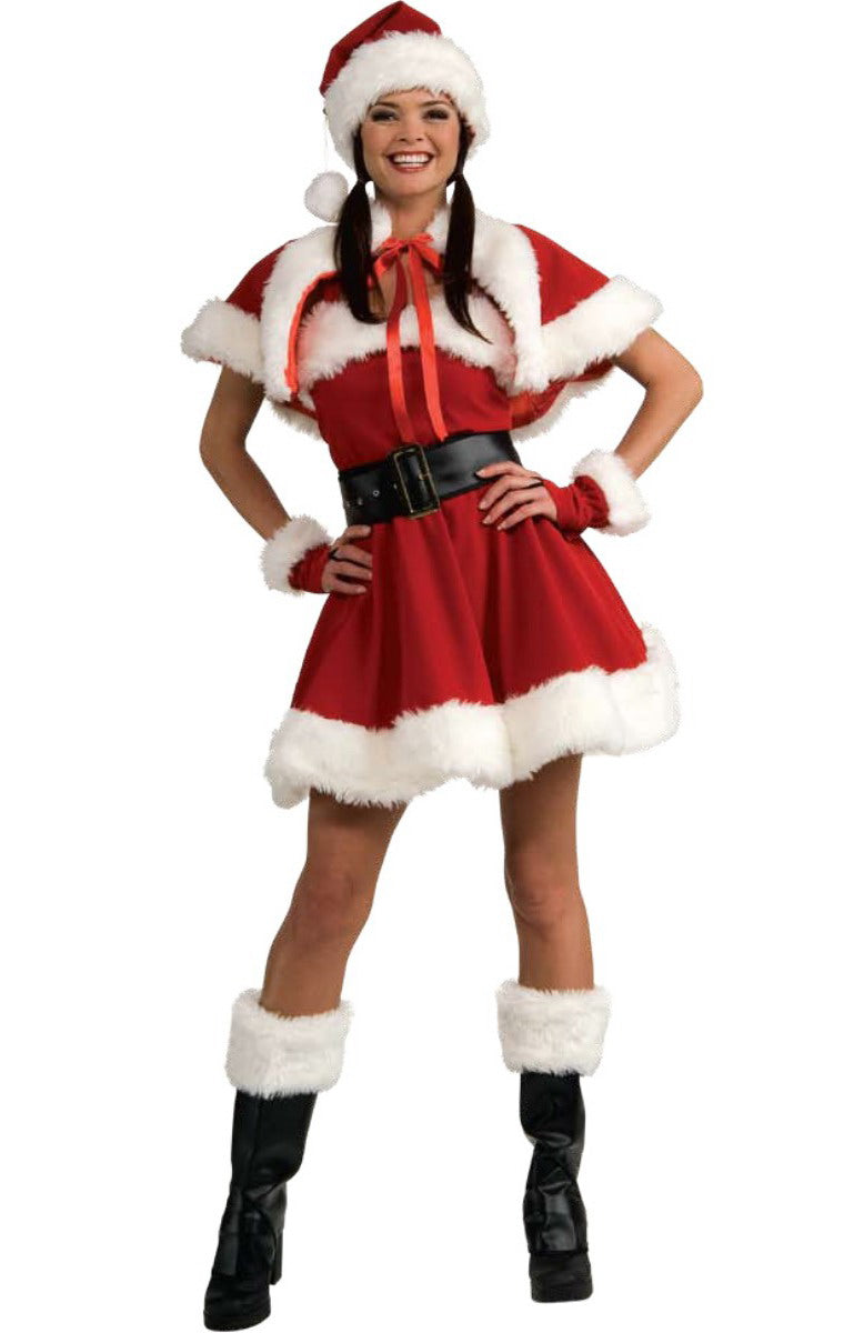 Sexy Velvet Miss Santa Costume SEXY AFFORDABLE CLOTHING Sexy Velvet Miss Santa Costume SEXY AFFORDABLE CLOTHING