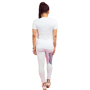 Leanne Dashiki Set - White #White #Pant Sets SA-BLL2057-1 Sexy Clubwear and Pant Sets by Sexy Affordable Clothing