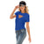 Cut-Out Short Sleeve Plain T-Shirt #Short Sleeve #Cut-Out SA-BLL529-2 Women's Clothes and Blouses & Tops by Sexy Affordable Clothing