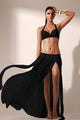 Black Elegant Mesh Maxi Skirt Cool Beachwear  SA-BLL38247-2 Women's Clothes and Skirts & Petticoat by Sexy Affordable Clothing