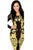 Retro Printed Long Sleeve Bodycon DressesSA-BLL27643 Fashion Dresses and Bodycon Dresses by Sexy Affordable Clothing