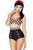 Retro Style Black White Polka BikiniSA-BLL3246-1 Sexy Swimwear and Bikini Swimwear by Sexy Affordable Clothing