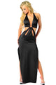blackstrapless maxi dress  SA-BLL5110-3 Sexy Lingerie and Gowns & Long Dresses by Sexy Affordable Clothing