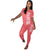 Pink Offset Two Pieces Set #Two Pieces #Short Sleeve SA-BLL282607-2 Sexy Clubwear and Pant Sets by Sexy Affordable Clothing