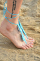 Blue Beach Fashion Crochet Barefoot Sandals  SA-BLL98002-3 Accessories and Sexy Anklets by Sexy Affordable Clothing