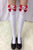 Halloween Schoolgirl Tights Stocking #White #Stocking SA-BLL9033-2 Leg Wear and Stockings and Pantyhose and Stockings by Sexy Affordable Clothing