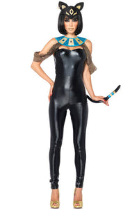 New 3 PC. Egyptian Cat Goddess Adult Costume  SA-BLL15356 Sexy Costumes and Bunny and Cats by Sexy Affordable Clothing