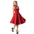Rockabilly Cocktail Swing Dresses #Red
