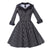 Sweetheart Neck Striped Vintage Dress #Black SA-BLL36192 Fashion Dresses and Skater & Vintage Dresses by Sexy Affordable Clothing