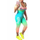 Green Gradient Casual Sporty Two Piece Set #Two Pieces #Sports SA-BLL282571-1 Sexy Clubwear and Pant Sets by Sexy Affordable Clothing