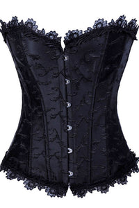 2013 Newest Black Corset  SA-BLL4243-1 Plus Size Clothing and Plus Size Lingerie by Sexy Affordable Clothing