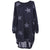 Quirky Batwing Long Sleeve Star Print Tunic Jumper Dress #Blue SA-BLL28238-5 Sexy Clubwear and Club Dresses by Sexy Affordable Clothing