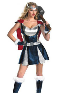 Adult Sassy Thor Costume Deluxe  SA-BLL15116 Sexy Costumes and Deluxe Costumes by Sexy Affordable Clothing