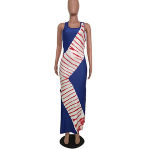 Low-cut Sexy Slim Sleeveless Maxi Lantern Dress #Sleeveless #Low-Cut #Lantern SA-BLL51392 Fashion Dresses and Maxi Dresses by Sexy Affordable Clothing