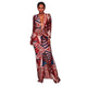 Dashiki V Neck Long Sleeve Evening Dress #Evening Dress SA-BLL5029-2 Fashion Dresses and Evening Dress by Sexy Affordable Clothing