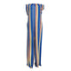 Off Shoulder Striped Tube Jumpsuit #Off Shoulder #Striped SA-BLL55572-1 Women's Clothes and Jumpsuits & Rompers by Sexy Affordable Clothing