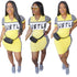 Motorsport Mini Dress (HUSTLE) Yellow #Hustle #Motorsport
