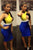 yellow/blue color block Bodycon Dresses  SA-BLL2745-1 Fashion Dresses and Bodycon Dresses by Sexy Affordable Clothing