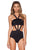 Black One Piece SwimwearSA-BLL32529 Sexy Swimwear and Bikini Swimwear by Sexy Affordable Clothing