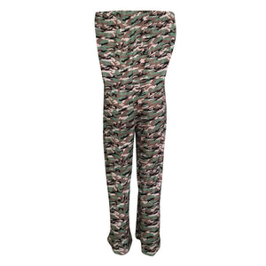 Dew Shoulder Loose Camouflage Printed Jumpsuit #Print #Camouflage SA-BLL55570 Women's Clothes and Jumpsuits & Rompers by Sexy Affordable Clothing