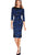 Women Slim 3/4 Sleeves Pencil Dress  SA-BLL36101-2 Fashion Dresses and Midi Dress by Sexy Affordable Clothing