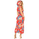 Forever Blooming Maxi Top #Short Sleeve #Floral #Hoodie SA-BLL51272-1 Sexy Lingerie and Gowns & Long Dresses by Sexy Affordable Clothing