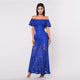 Off the Shoulder Lace Maxi Dress #Maxi Dress #Blue #Lace Maxi Dress SA-BLL51425-2 Fashion Dresses and Evening Dress by Sexy Affordable Clothing