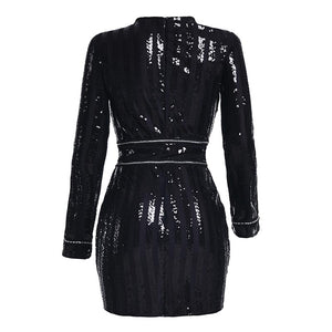 Black Sequin Dress #Sequin SA-BLL2723-3 Fashion Dresses and Mini Dresses by Sexy Affordable Clothing