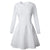 Fashion White Lace Long Sleeves Short Party Dress #White #Pleated SA-BLL27611-1 Fashion Dresses and Mini Dresses by Sexy Affordable Clothing