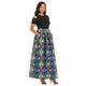 African Print Short Sleeve Blouse and Long Skirt #Short Sleeve #Two Piece #Print #Dashiki #African SA-BLL2432-3 Sexy Clubwear and Skirt Sets by Sexy Affordable Clothing