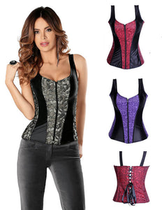 2013 New Coming Full Two Strap Toned Corset  SA-BLL4049-1 Plus Size Clothing and Plus Size Lingerie by Sexy Affordable Clothing