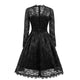 V-neck Lace Evening Dress #Black #Lace Dress SA-BLL36126-3 Fashion Dresses and Evening Dress by Sexy Affordable Clothing