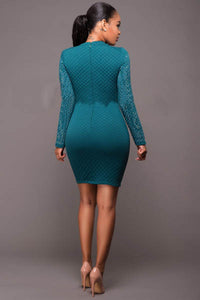 Winslow Hunter Green Jeweled Quilted Dress  SA-BLL28135-2 Fashion Dresses and Bodycon Dresses by Sexy Affordable Clothing