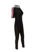 All Zipped Up Sporty Stripe Jumpsuit - Black #Jumpsuit #Stripe SA-BLL55399 Women's Clothes and Jumpsuits & Rompers by Sexy Affordable Clothing