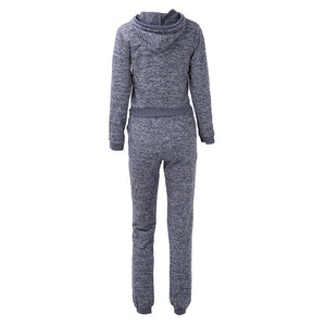 Casual Two Pieces Tracksuits With Hat #Long Sleeve #Tracksuit #Two Piece SA-BLL2362-1 Sexy Clubwear and Pant Sets by Sexy Affordable Clothing