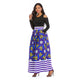 African Print Thicken Long Sleeve Blouse and Long Skirt #Long Sleeve #Two Piece #Print #Dashiki #African SA-BLL2435-7 Sexy Clubwear and Skirt Sets by Sexy Affordable Clothing