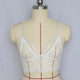 Lace Eyelashes Sexy Erotic Bra Vest #White # SA-BLL3045 Out Of Stock by Sexy Affordable Clothing