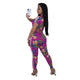 Casual Hooded Collar Floral Printed Two-Piece Pants Set #Short Sleeve #Two Piece #Hooded #Print SA-BLL282449-3 Sexy Clubwear and Pant Sets by Sexy Affordable Clothing