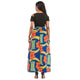 African Print Short Sleeve Blouse and Long Skirt #Short Sleeve #Two Piece #Print #Dashiki #African SA-BLL2432-4 Sexy Clubwear and Skirt Sets by Sexy Affordable Clothing