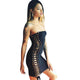 Bandages Double-Strap Lace-Up Slim Dress #Black #Bandages #Slim SA-BLL27621 Fashion Dresses and Mini Dresses by Sexy Affordable Clothing