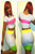2 Piece Colorful Polka Dot Shorts Sleeve Bodycon Set  SA-BLL2704 Sexy Clubwear and Skirt Sets by Sexy Affordable Clothing